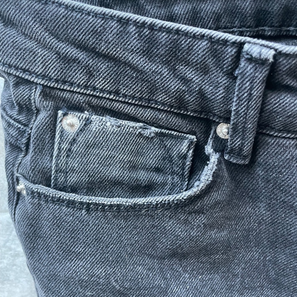 ❤️ URBAN OUTFITTERS BLACK DISTRESSED DENIM JEANS SIZE 26 - Picture 8 of 12